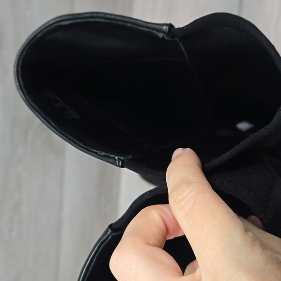 Stuart Weitzman Women Gillian 60 Microstretch Leather Riding Boots Shoes Sz 7 - Picture 9 of 16